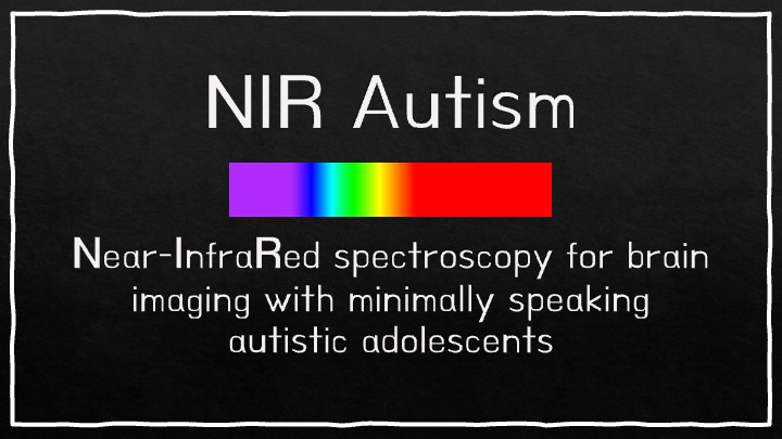 Near-Infrared Spectroscopy for Brain Imaging with Minimally Speaking Autistic Adolescents