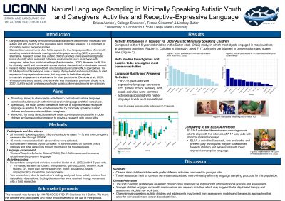 Poster for 2026 Meeting on Language in Autism